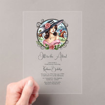 Derby-geïnspireerde "Off to the Altar" Vrijgezelle