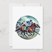 Derby-geïnspireerde "Off to the Altar" Vrijgezelle Kaart (Achterkant)