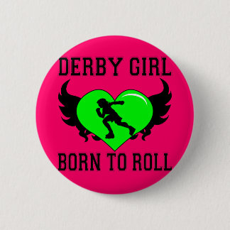 Derby Girl Ronde Button 5,7 Cm