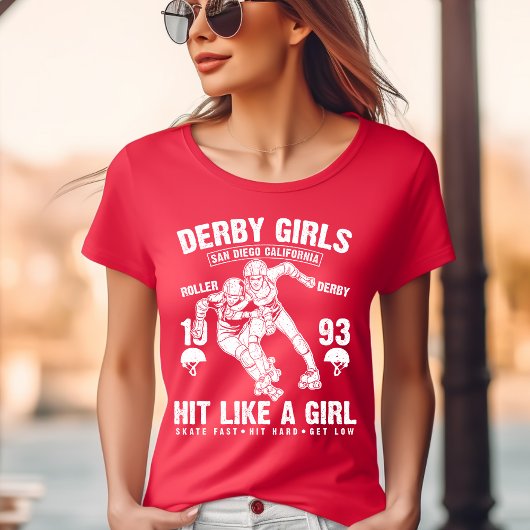 Derby Girls, als een meisje T-Shirt