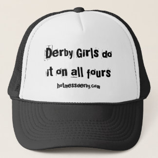 Derby Girls doet het in alle fouren Trucker Pet
