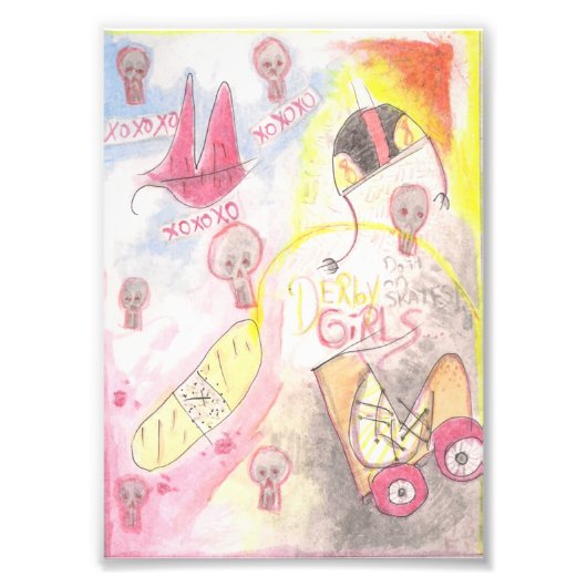 Derby Girls Foto Afdruk (Voorkant)