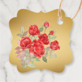 Derby horse equestrian party elegant bruin paard bedankjes labels (Achterkant)