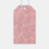 Derby horse equestrian party elegant bruin paard cadeaulabel (Achterkant)