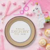Derby Horse Race Party Papieren Borden Papieren Bordje (Feest)
