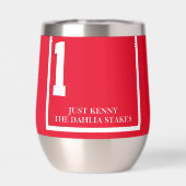 Derby Horse Race Rood 1 Gepersonaliseerd (Achterkant)