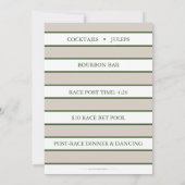 Derby Horse Racing Party | Edgar Degas Kaart (Achterkant)