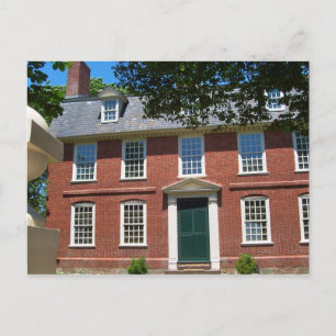 Derby House, Salem, MA Briefkaart