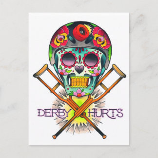 Derby Hurts Briefkaart