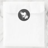 derby liefde sticker op zwart (Tas)