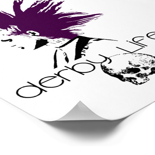 Derby Life Logo Poster (Hoek)