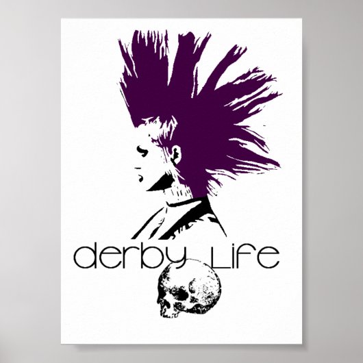 Derby Life Logo Poster (Voorkant)