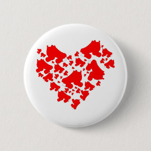 Derby Love Ronde Button 5,7 Cm