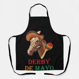 Derby Mayo Kentucky Horse Race Sombrero Mexicaans Schort