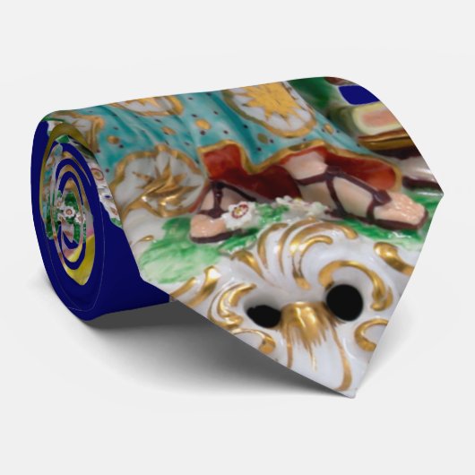 Derby "Minerva" - Goddess of Wisdom - C. 1770 Stropdas (Opgerold)