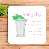 Derby Mint Julep Bar Recept Bier Onderzetter