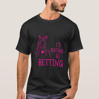 Derby Paard Race Liefde Grappige Eigenaar Racing M T-shirt
