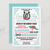 Derby Paardenrace Bruiloft Feest uitnodiging (Voorkant / Achterkant)