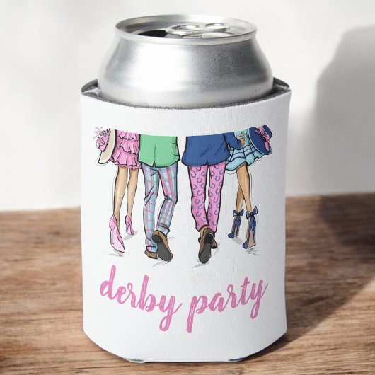 Derby Party Horse Racing Mode Preppy Custom Blikjeskoeler