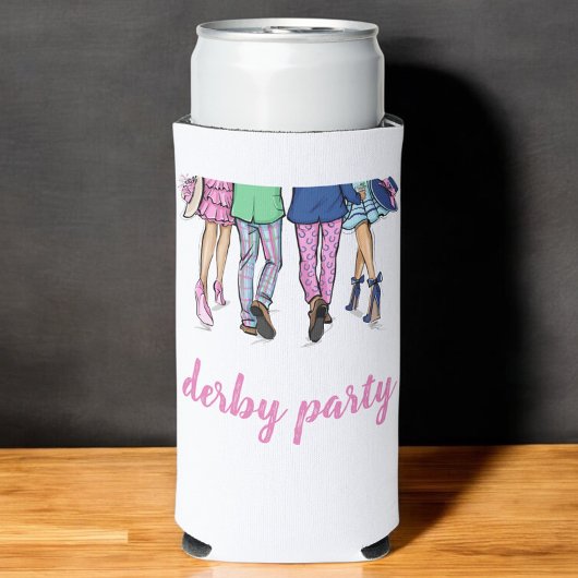 Derby Party Horse Racing Mode Preppy Custom Seltzer Blikjeskoeler