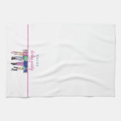 Derby Party Horse Racing Mode Preppy Custom Theedoek (Horizontaal)