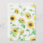  Derby Party Invitation – Floral Horse Head with S Kaart (Achterkant)