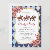 Derby Party Invitation Kaart (Voorkant)
