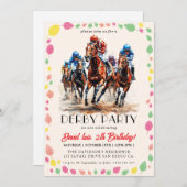 Derby party kaart (Voorkant / Achterkant)