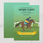 Derby Party Kaart (Voorkant / Achterkant)