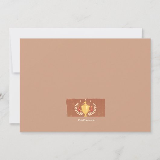 Derby Party Kaart (Achterkant)