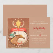 Derby Party Kaart (Voorkant / Achterkant)