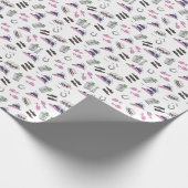 Derby Party Kleding Mint Julep Hoefijzer Cadeaupapier (Hoek)