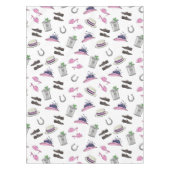 Derby Party Kleding Mint Julep Hoefijzer Tafelkleed (Voorkant)