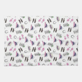 Derby Party Kleding Mint Julep Hoefijzer Theedoek (Horizontaal)