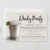 Derby Party | Mint Julep Kaart (Voorkant)