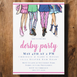 Derby Party Mode Preppy Horse Racing Kaart
