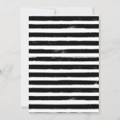 Derby party, paard, elegante ruiterpartij kaart (Achterkant)