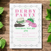 Derby Party Schoenen Fancy Petten Mode Preppy Kaart
