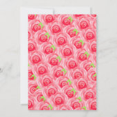 Derby Pet en Rozen Derby Party Kaart (Achterkant)