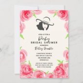 Derby Pet en Rozen Vrijgezellenfeest Kaart (Voorkant)