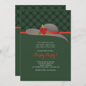 Derby Pet Invitation Kaart (Voorkant / Achterkant)