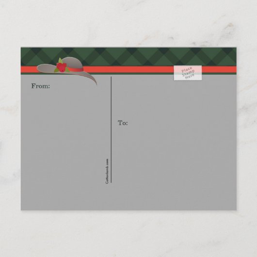 Derby Pet Post Card Uitnodiging Briefkaart (Achterkant)