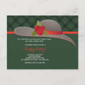 Derby Pet Post Card Uitnodiging Briefkaart (Voorkant)