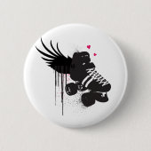 Derby Pin Ronde Button 5,7 Cm (Voorkant)