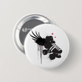 Derby Pin Ronde Button 5,7 Cm (Voorkant /achterkant)