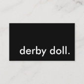 derby pop. visitekaartje (Voorkant)