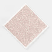 Derby Red en Ivory Servet (Hoek)