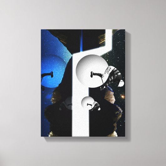 Derby 's nachts canvas afdruk (Voorkant)