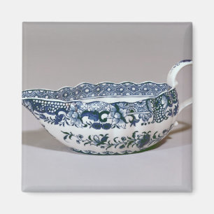 Derby sauceboat, c.1765 magneet