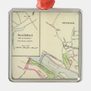 Derby, Shelton Metalen Ornament